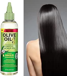 Alvies® Olive Oil Nourishing Scalp Oil with Babassu Exotic ors Scalp Oil, 4.3oz