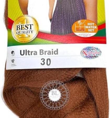 X-PRESSION Ultra Braiding Hair - Original Kanekalon, All Shade Available - 82'' (XP-30)
