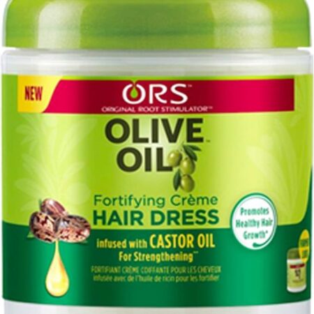 ORS Olive Oil Fortifying Cream for Hair 170 g - Moisturising and Nourishing Hair Cream with Olive Oil, Thistle Oil and Nettle Extract for Healthy Hair Growth and Strong Hair Follicles