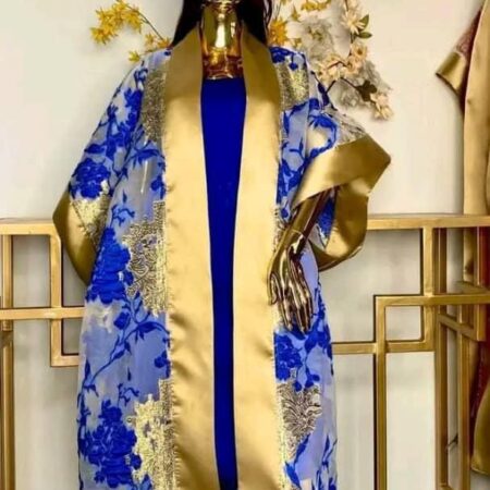 Brocade Two Pieces Gown