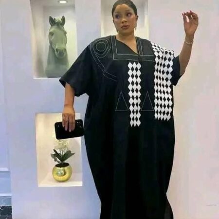 Black Mikado with Aso Oke