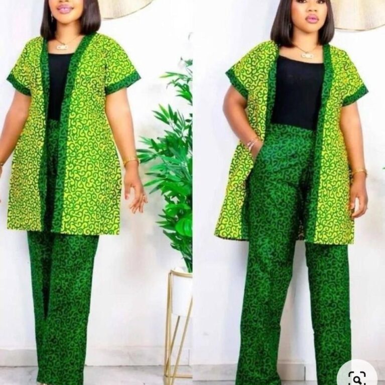 African Print Two Pieces