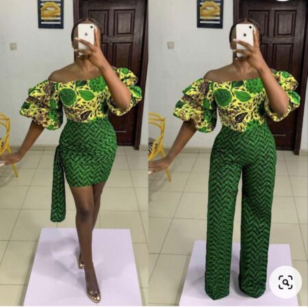 African Print Two Pieces